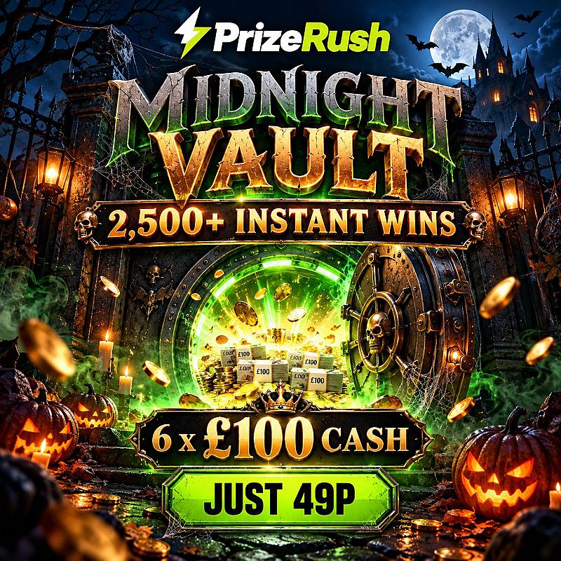 MIDNIGHT VAULT - 2,500+ INSTANT WINS