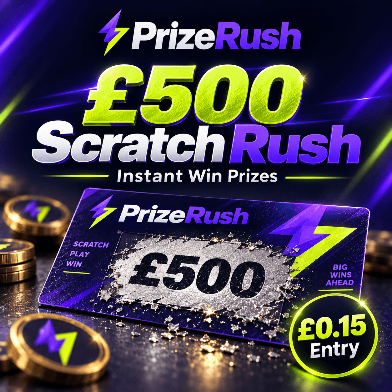 £500 Scratch Rush