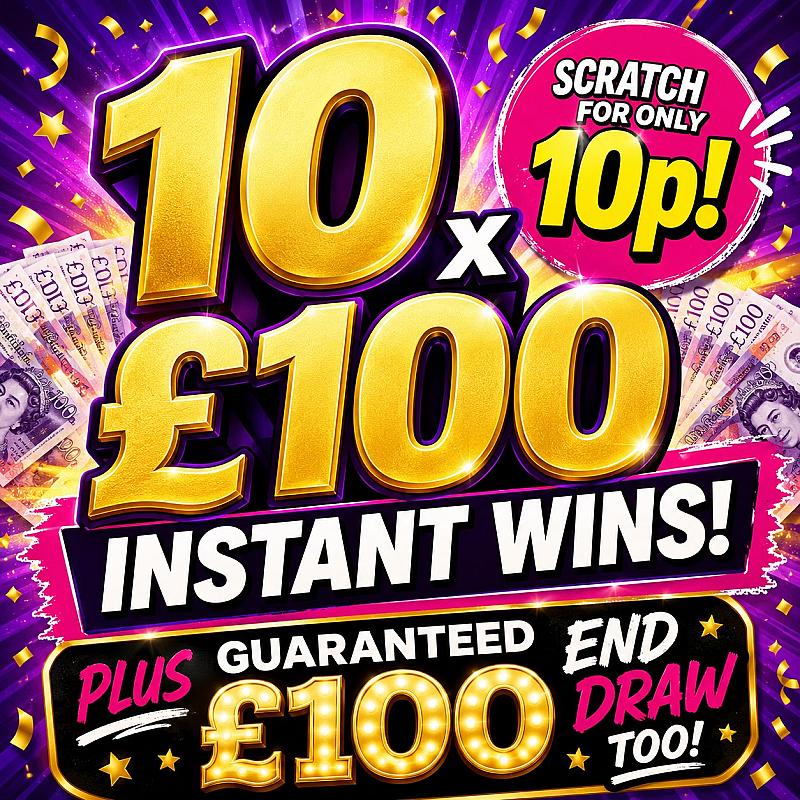 10 x £100!