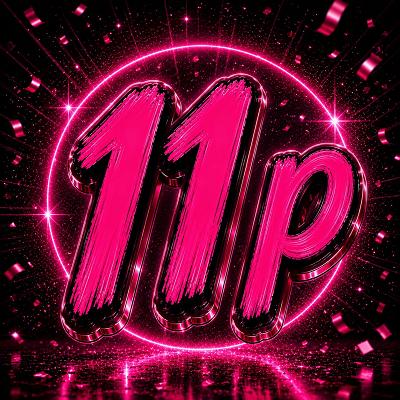 11p
