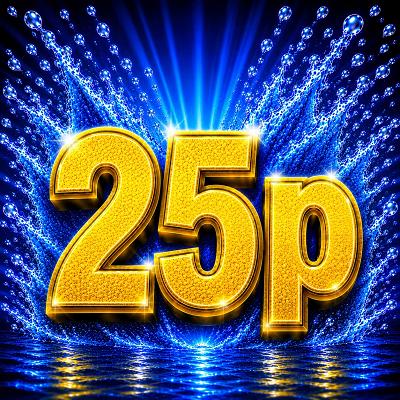 25p