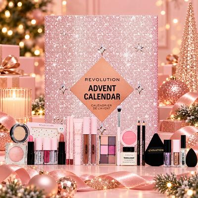 Revolution Beauty 24-Piece Holiday Beauty Advent Calendar
