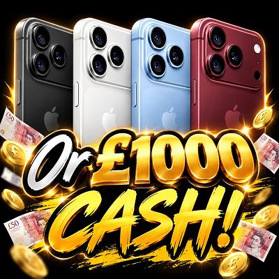 iPhone 18pro or £1000 CASH!