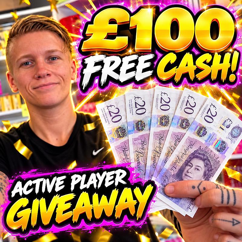 FREE £100 CASH