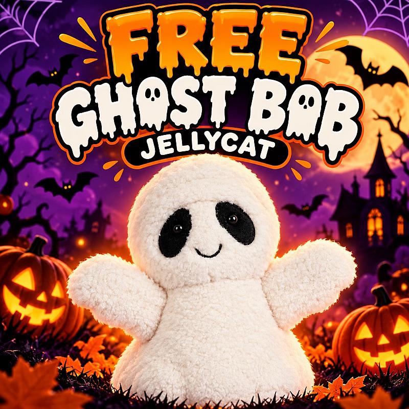 FREE Jellycat Ghost Bob 
