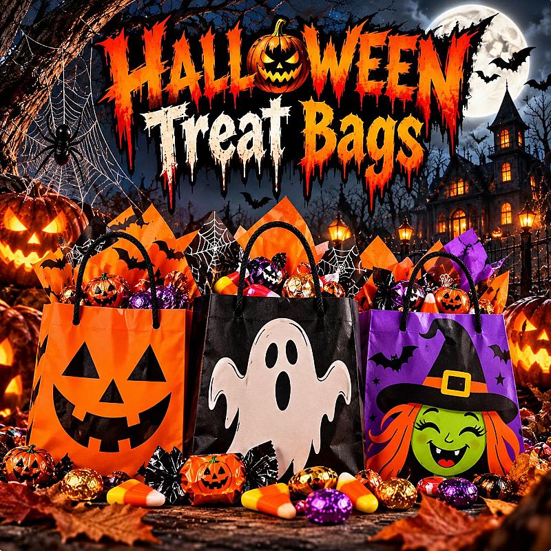 Halloween Treat Bags 💀