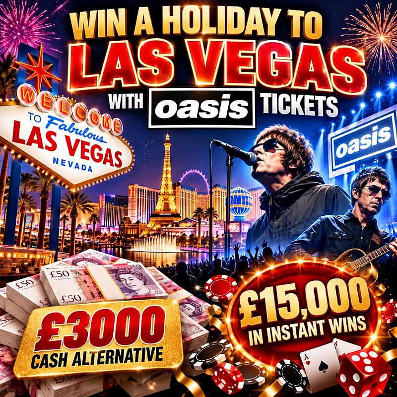 Las Vegas Holiday With Oasis Tickets 🎰