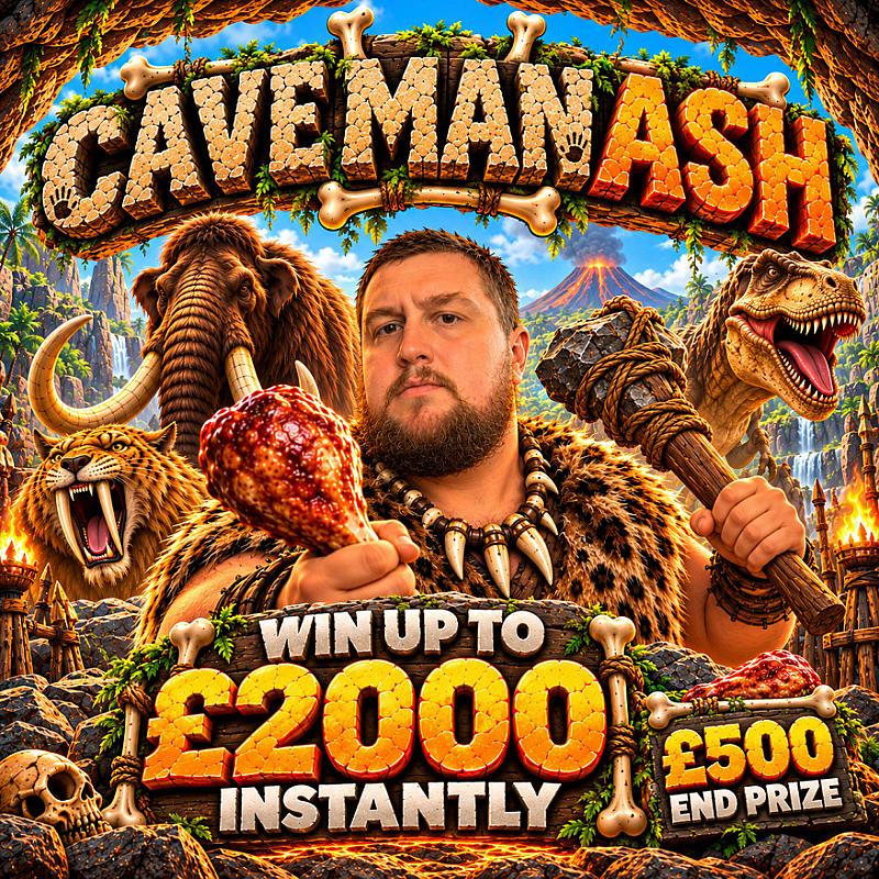 Cave Man Ash 🦖