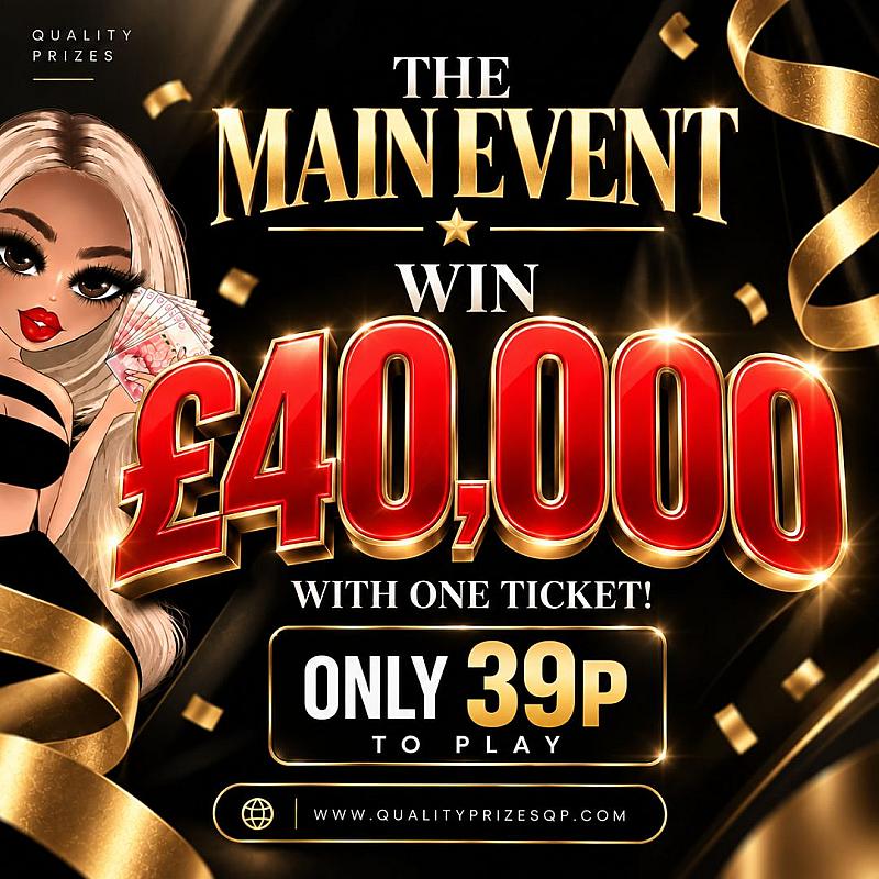 THE MAIN EVENT, INSTANT WIN GALORE!