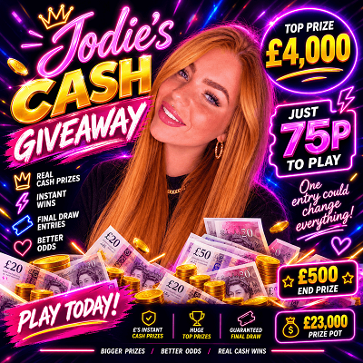 Jodie's Cash Giveaway