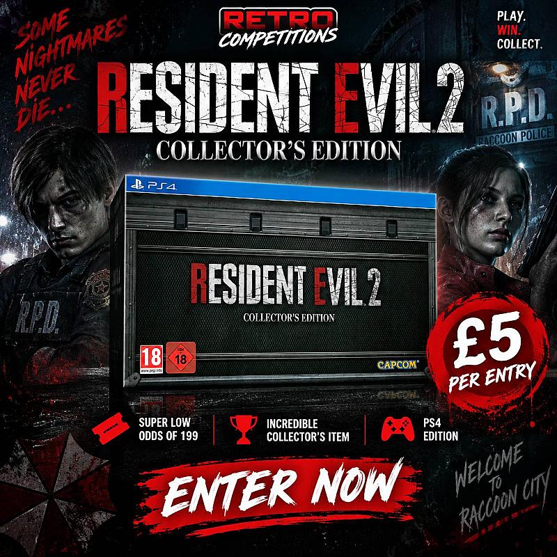 Win the RARE Resident Evil 2 Collectors Edition!