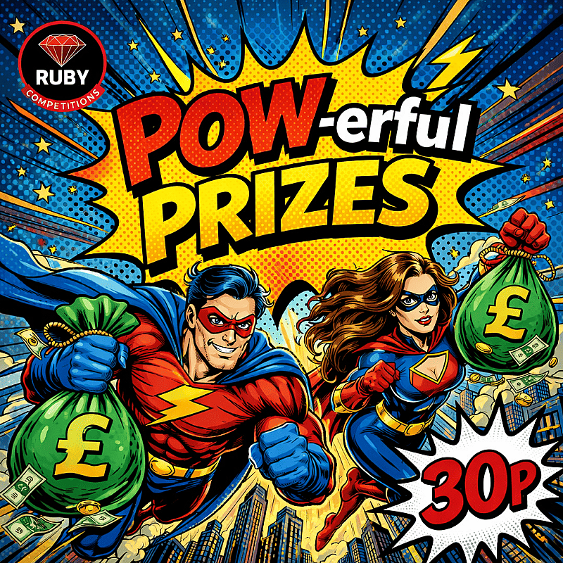 POWerful Prizes - Instantly win up to £1500