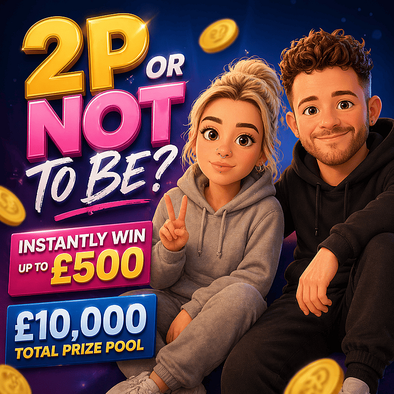 2p or Not to Be - Instant wins up to £500