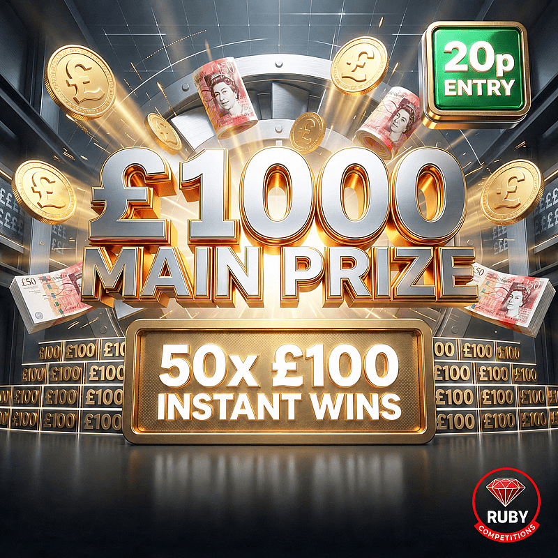 £1000 Main + 50x £100 Instant Wins