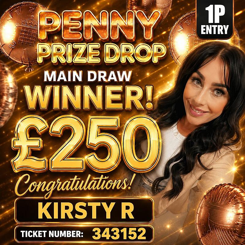 Penny Prize Drop - £250 Autodraw + £6000 of Instant Wins