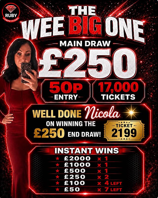 The Wee Big One - £250 Main + Instantly win up to £2000!