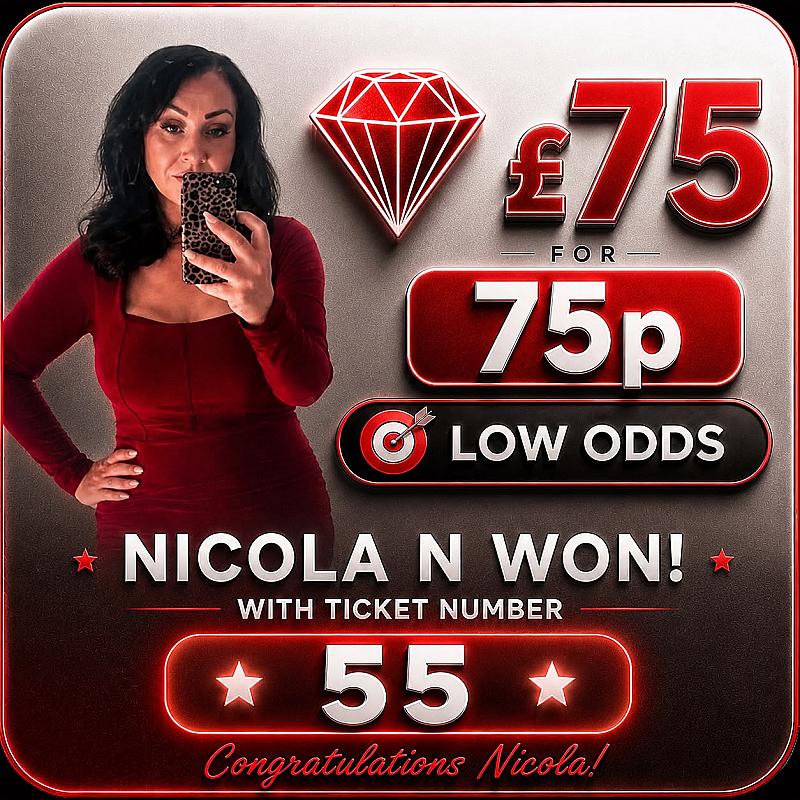 £75 for 75p LOW ODDS AUTODRAW