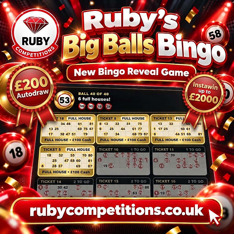 Big Balls Bingo - £200 Autodraw + Instawin up to £1500!