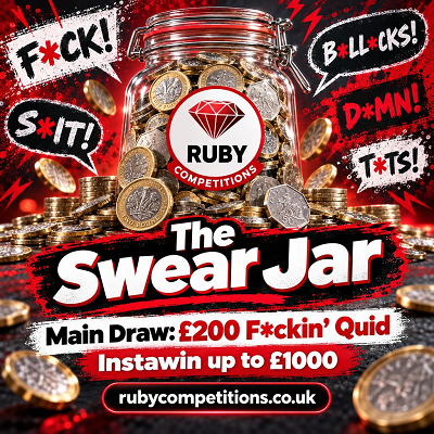 The Swear Jar - £200 Main Draw + Instawin up to £1000