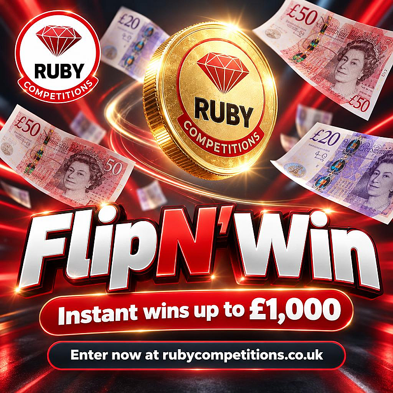 Flip'N'Win - Instant Wins up to £1000
