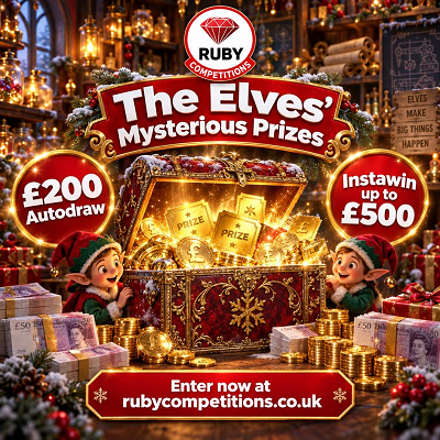 The Elves' Mysterious Prizes - £200 Autodraw + Instawin up to £500