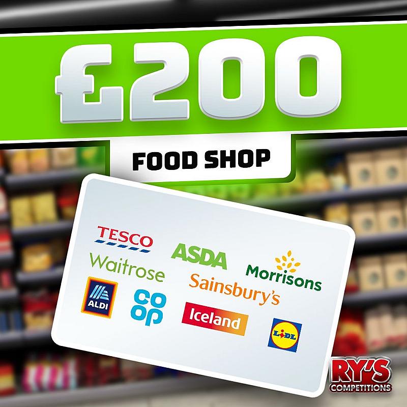 £200 Food Shopping Voucher