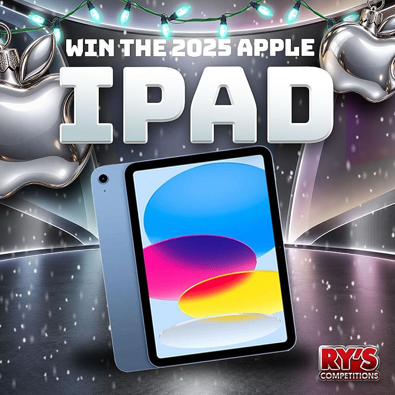 WIN THE 2025 APPLE iPAD!