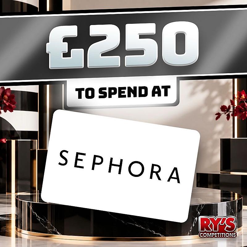 £250 Sephora Gift Card