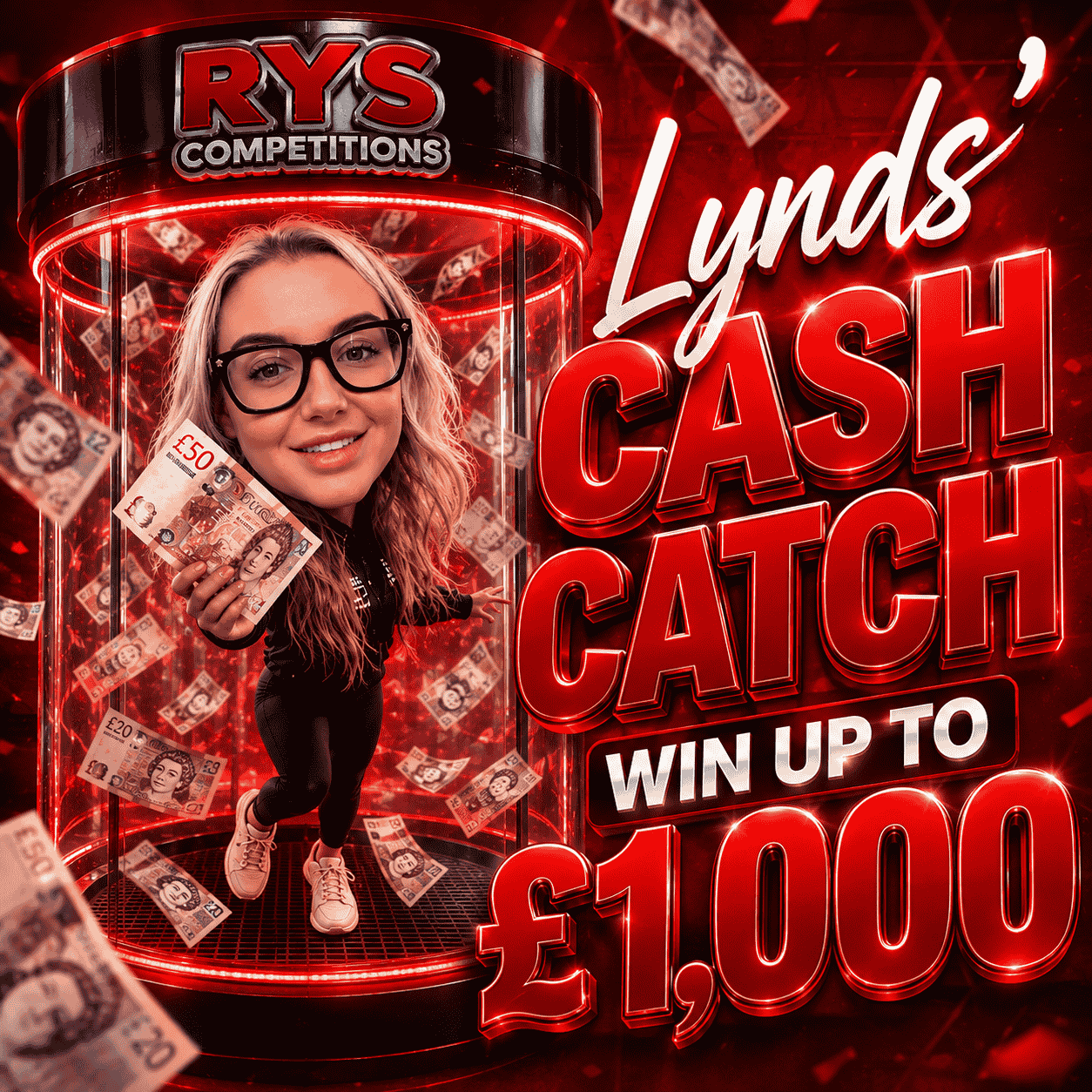 Lynds’ Cash Catch – Win Up to £1,000