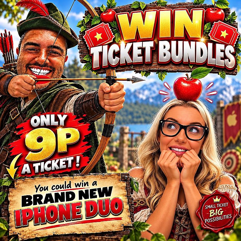Win Ticket Bundles Into Apple Tech Instant Win Competition
