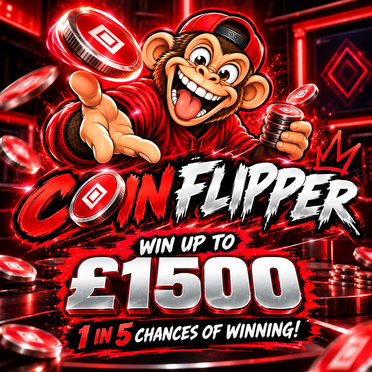 COIN FLIPPER - WIN UP TO £1500