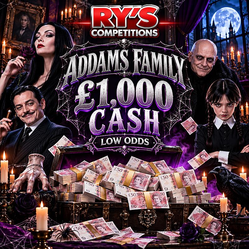£1,000 Cash - Low Odds