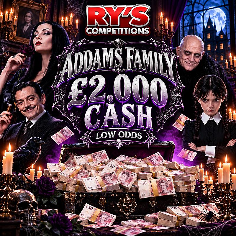 £2,000 Cash - Low Odds