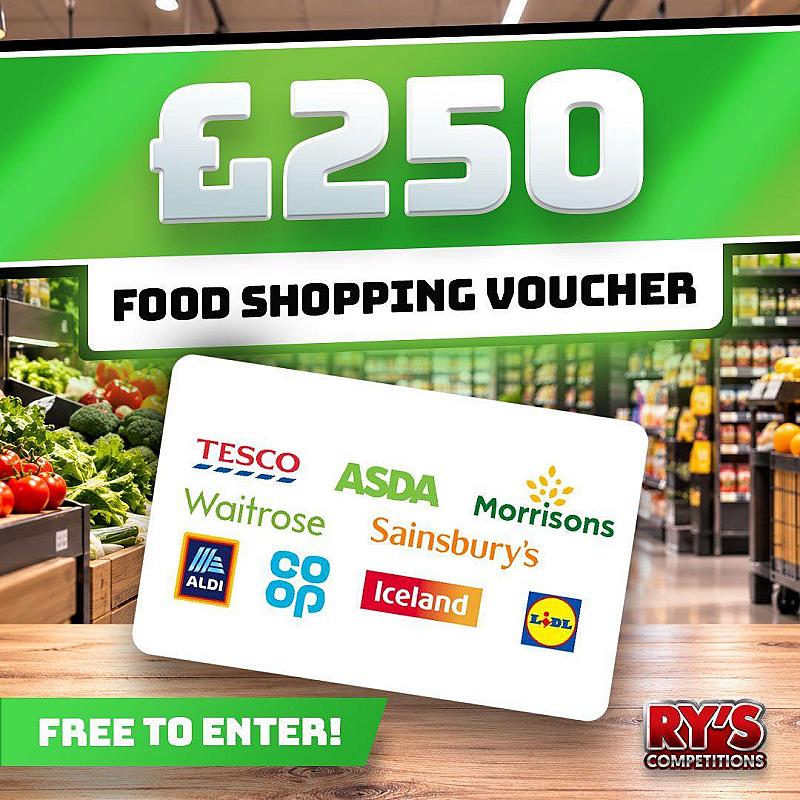 £250 FREE Food Shop Bonanza