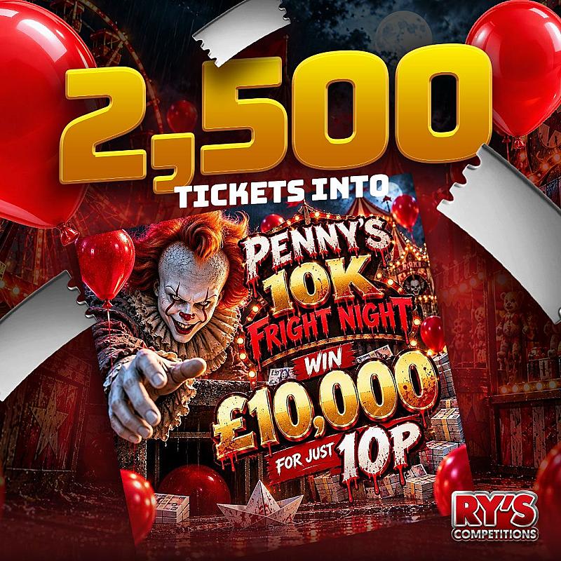 2500 TICKETS - Penny's 10k Fright Night