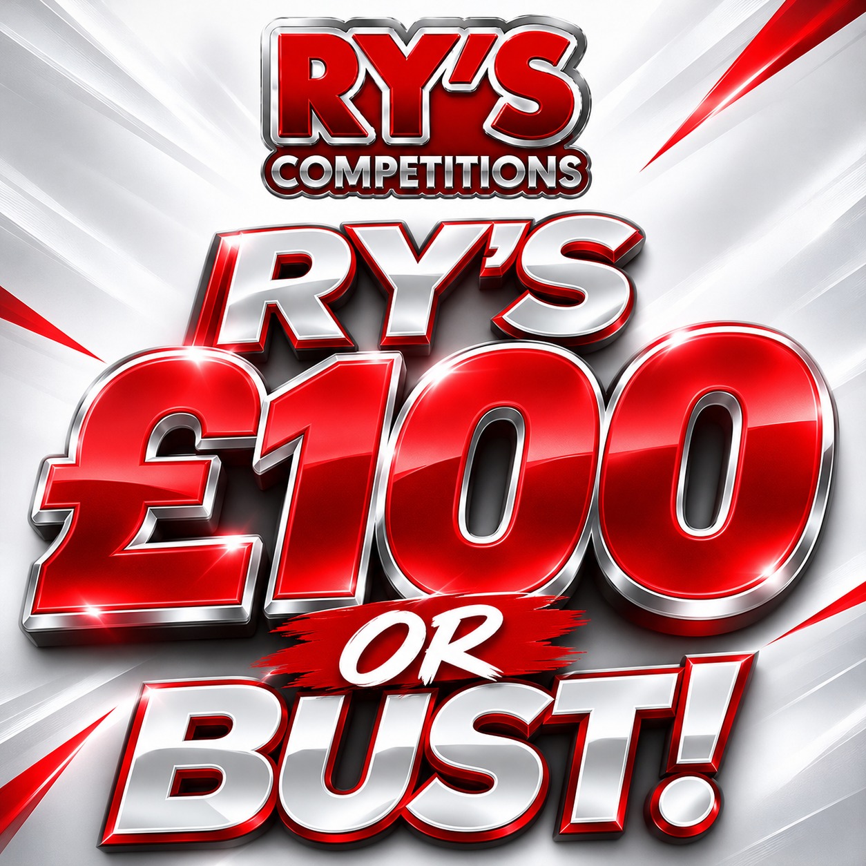 RY’S £100 OR BUST!
