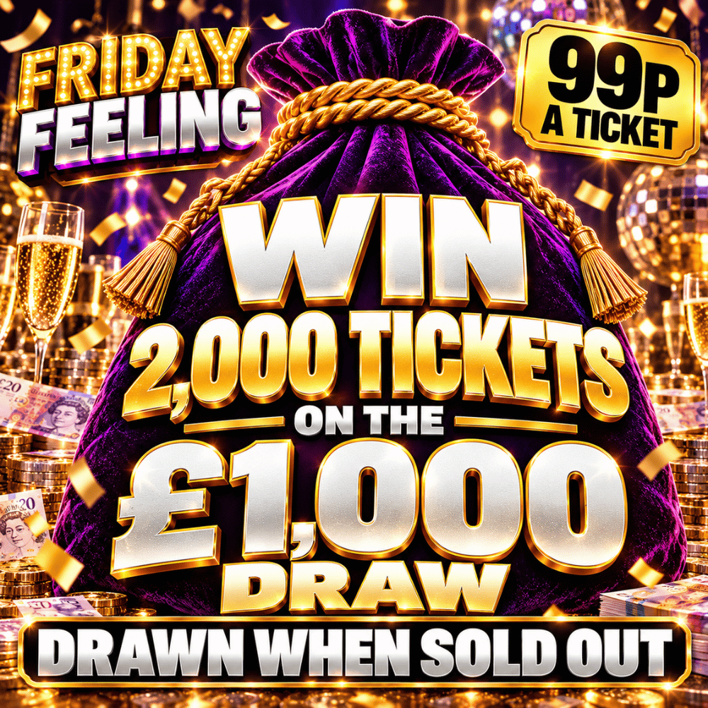 WIN 2,000 TICKETS ON THE £1,000 DRAW #3 *AUTO DRAW*