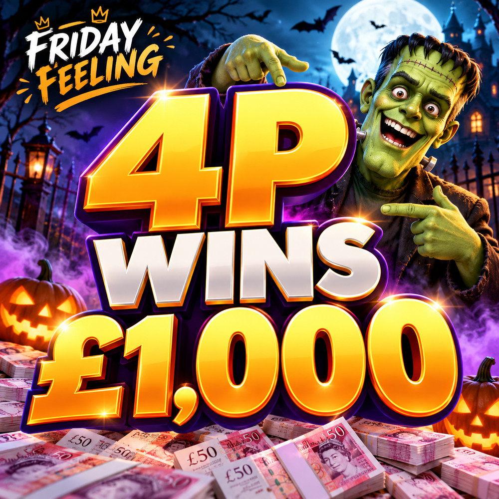 4P WINS £1,000 *AUTO DRAW*