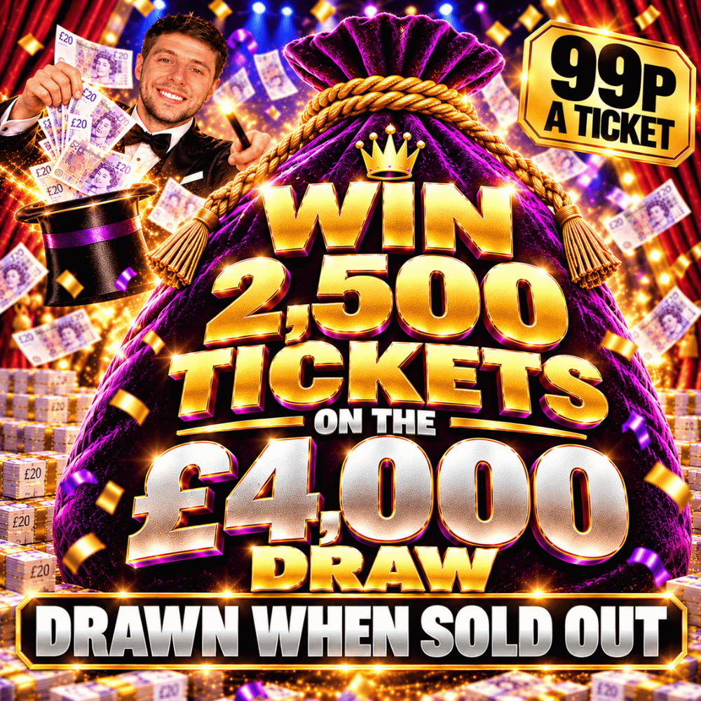 WIN 2,500 TICKETS ON THE £4,000 DRAW #2 *AUTO DRAW*