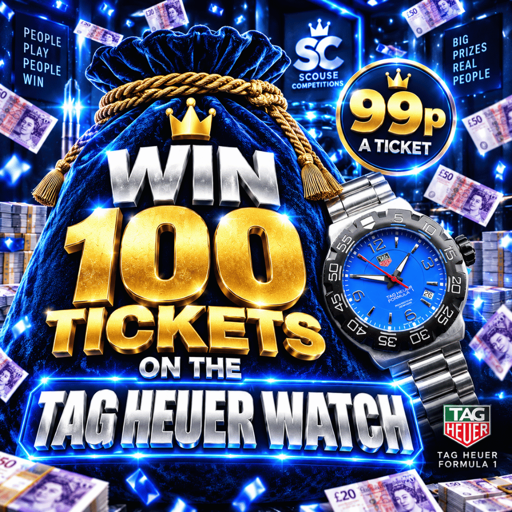 WIN 100 TICKETS IN THE TAG HEUER FORMULA 1 DRAW #4 *AUTO DRAW*