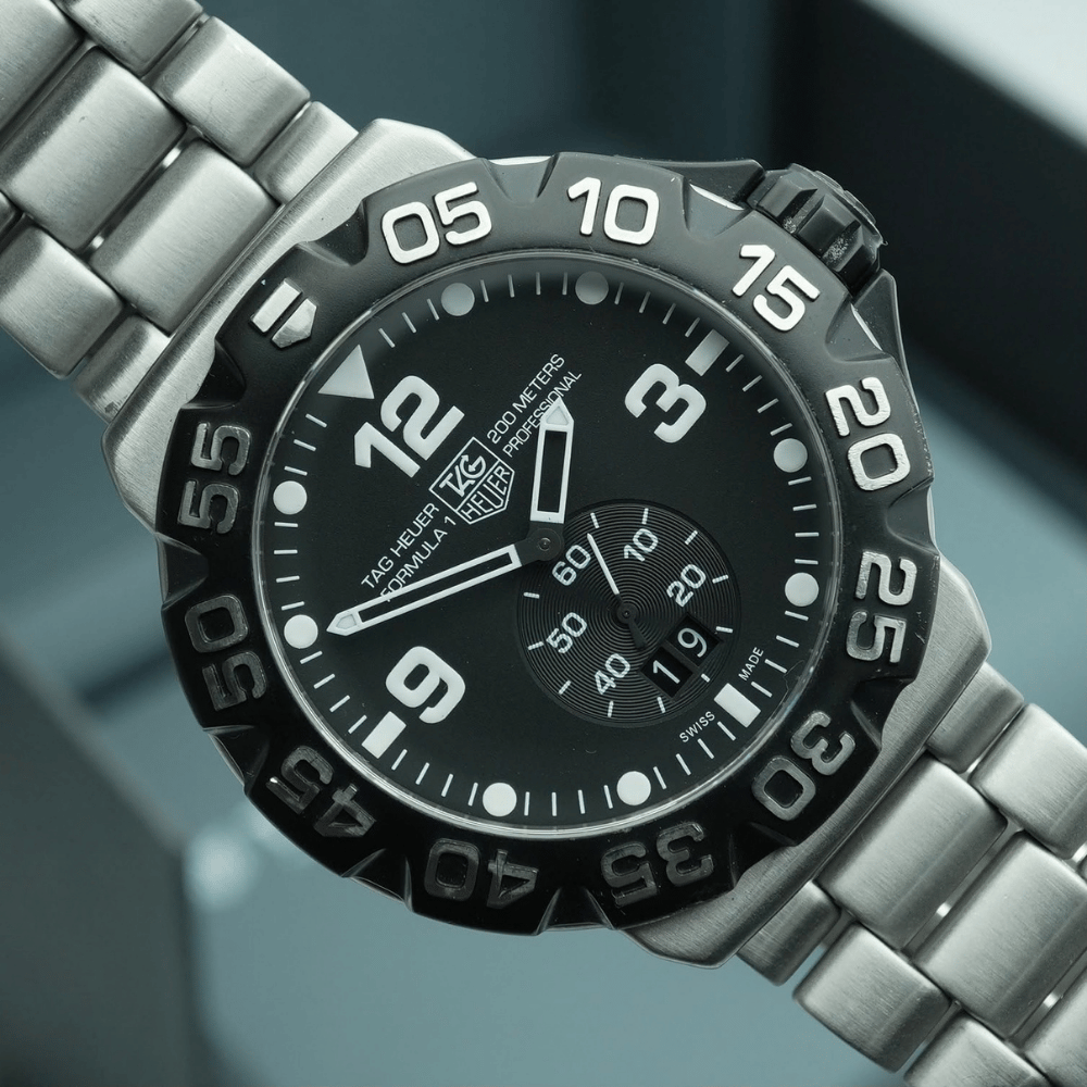 EXTREMELY RARE TAG HEUER FORMULA 1 * 10 DAY COMP *