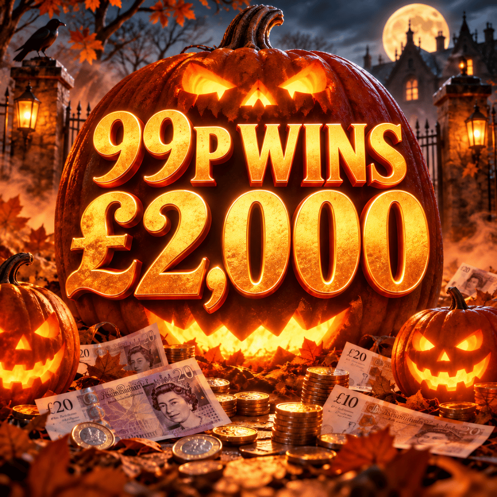 99p WINS £2,000 *MASSIVELY UNDERSOLD*