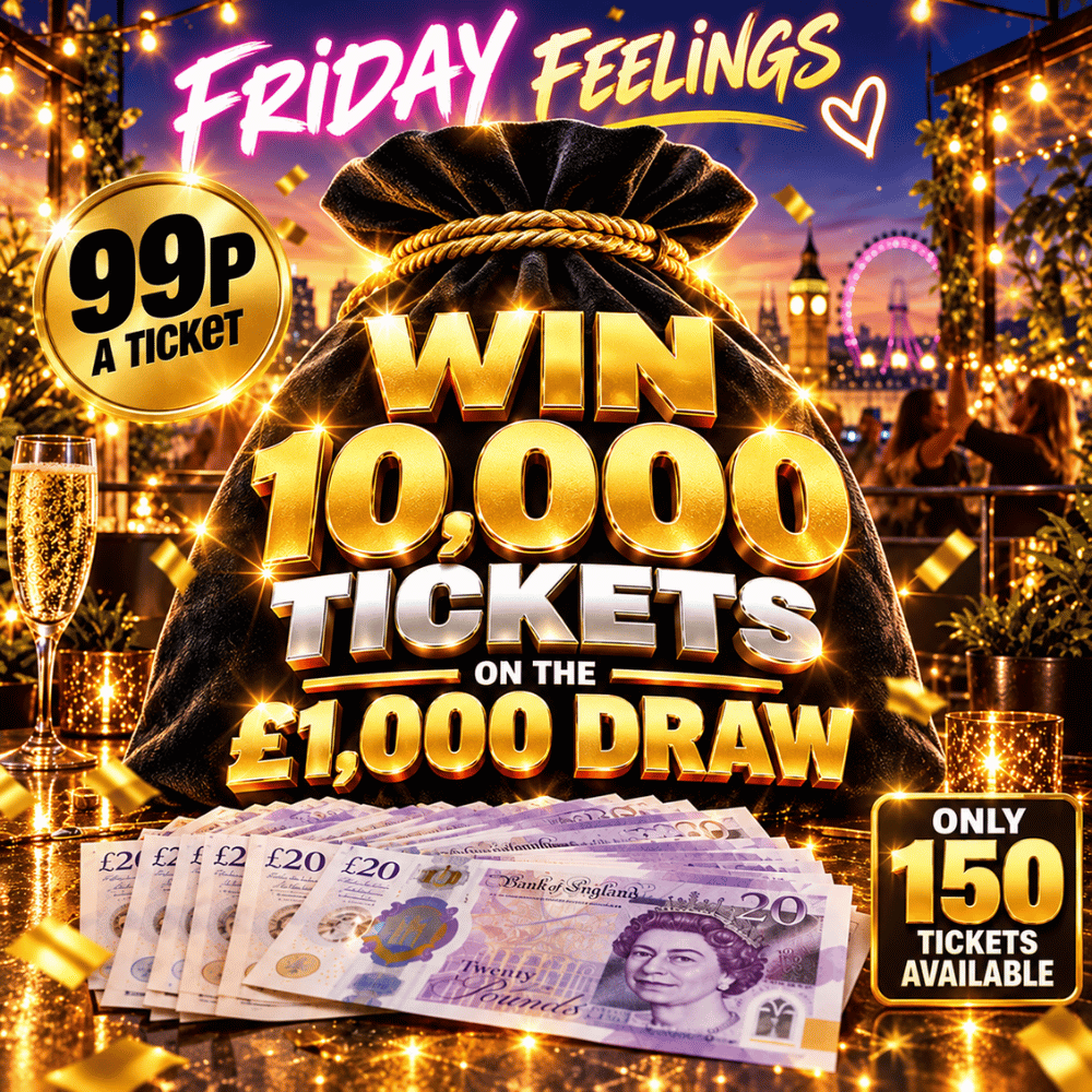 WIN 10,000 TICKETS ON THE £1,000 DRAW #3 *AUTO DRAW*