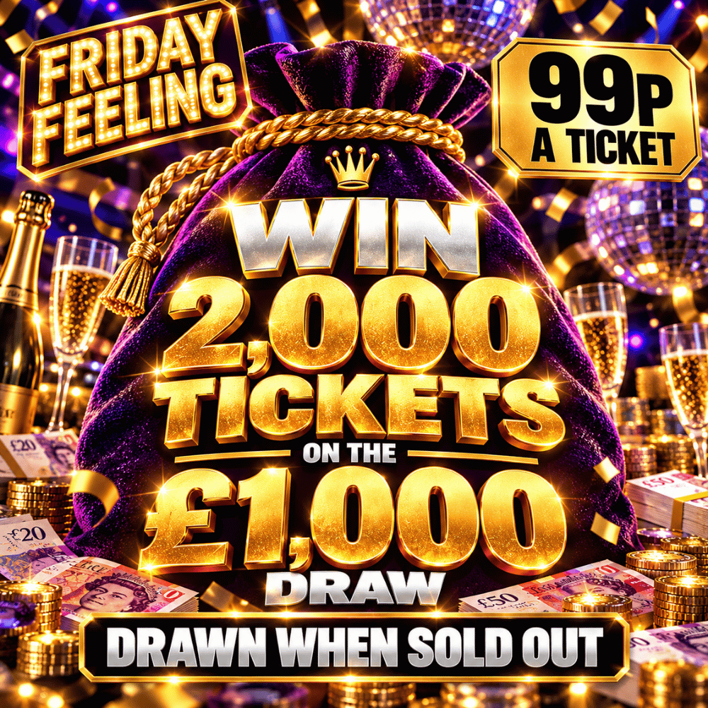 WIN 2,000 TICKETS ON THE £1,000 DRAW #1 *AUTO DRAW*