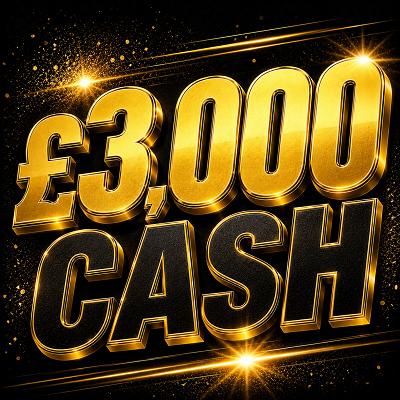 £3,000 Cash!