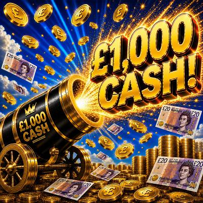 £1,000 cash!