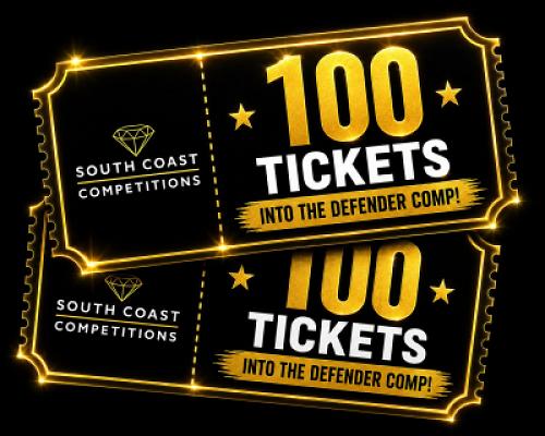 100 Tickets into the defender competition!