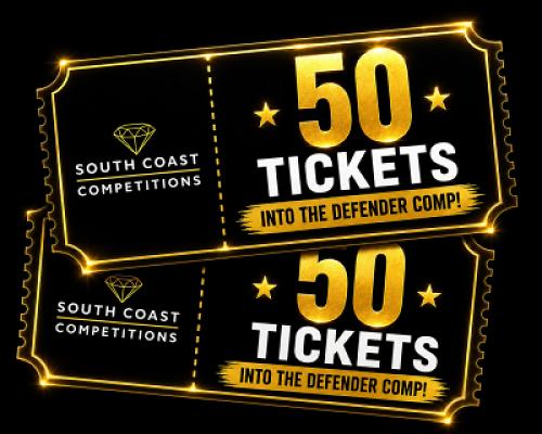 50 Tickets into the defender competition!