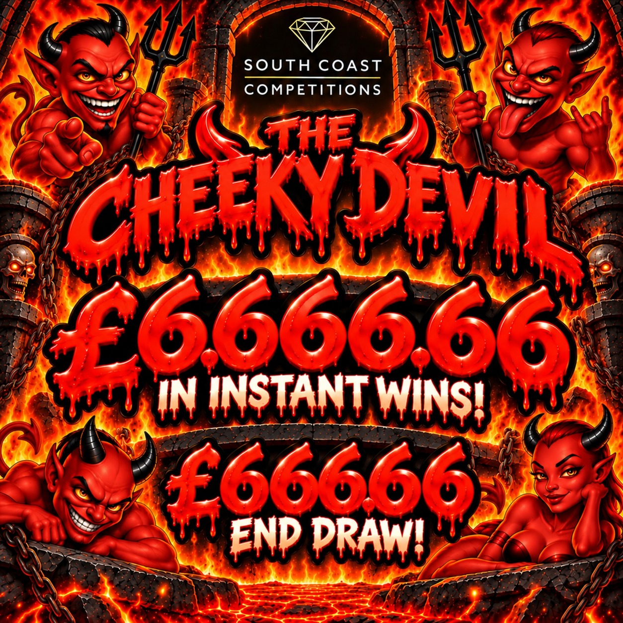 the cheeky devil! 😈