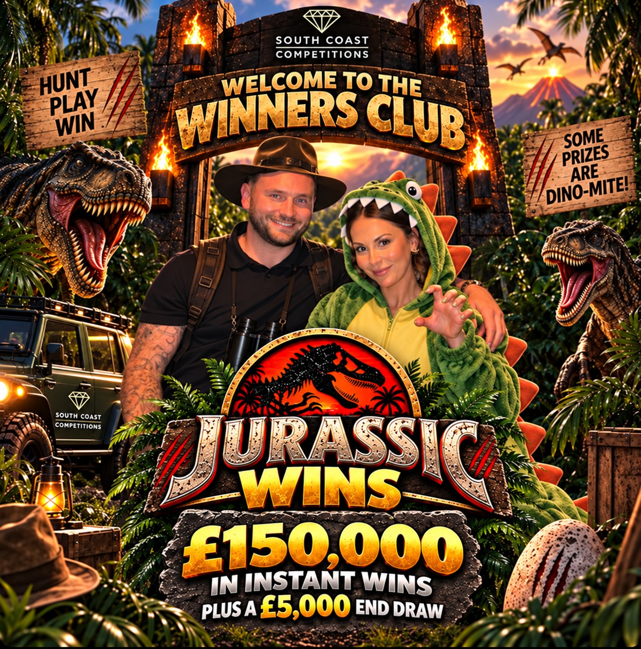 JURASSIC WINS 🦖